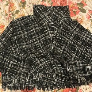 Chanel Looking Poncho Top from Zara